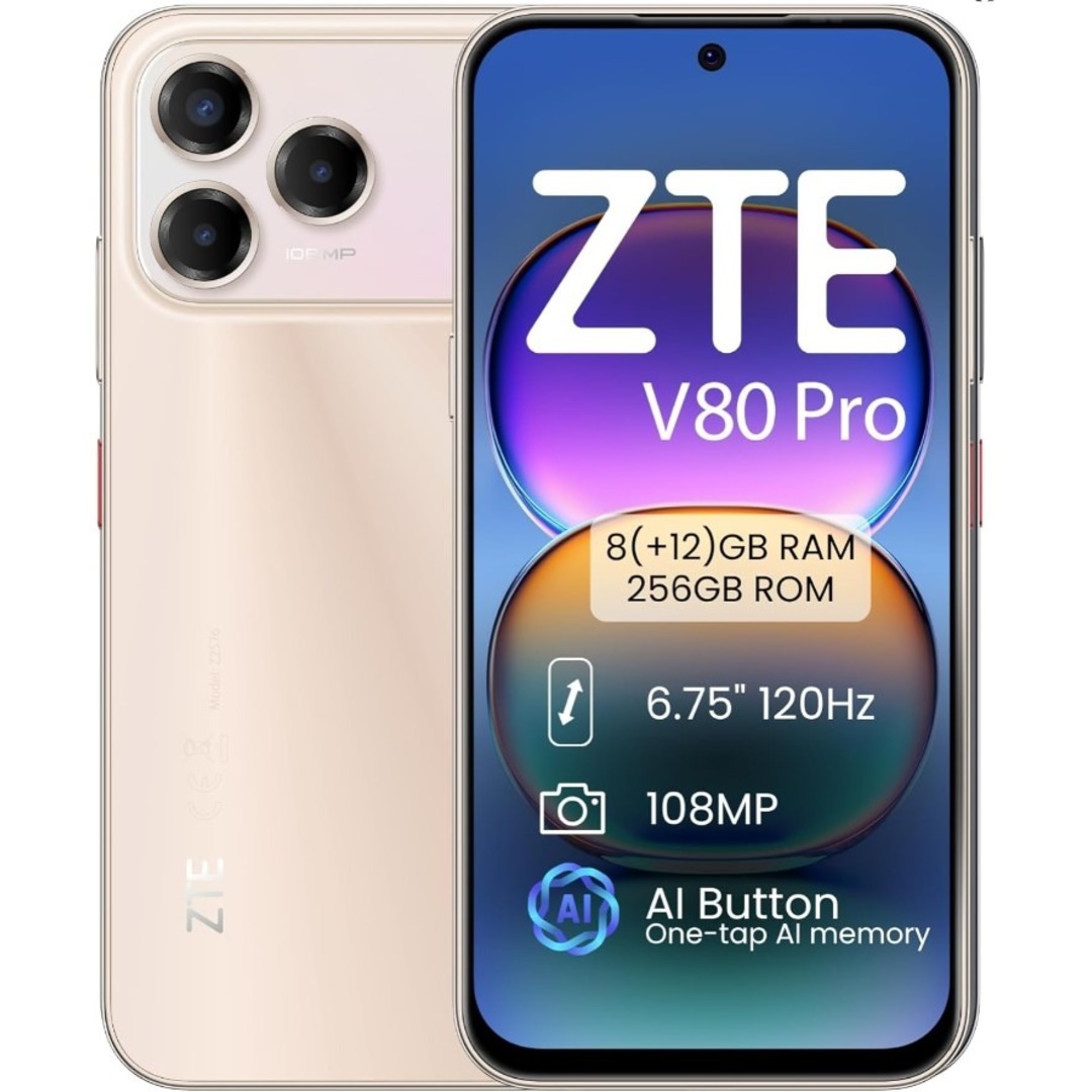 SMARTPHONE ZTE V80 PRO 8/256 6,75 PETAL GOLD