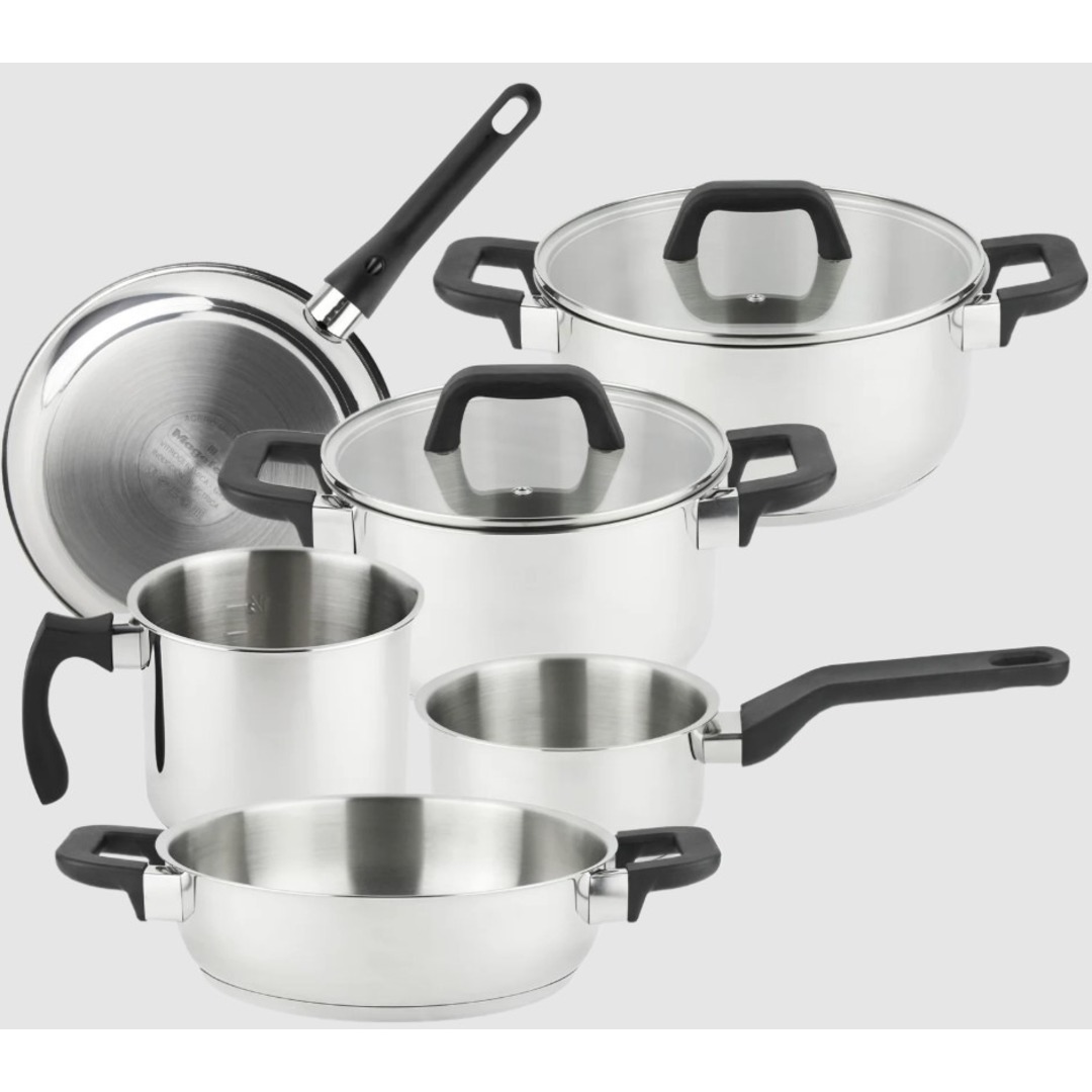 BATERIA COCINA MAGEFESA MAGNIFIC 8PZ INOX INDUC