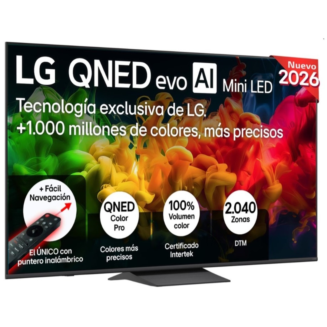 TV LG 75 75QNED81B6A UHD QNED EVO MINILED A7 W26