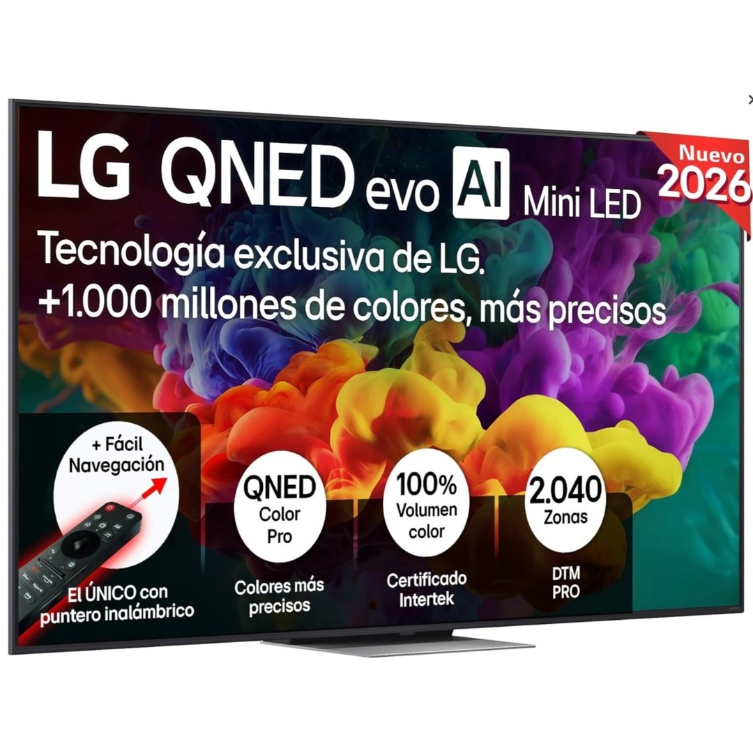 TV LG 86 86QNED86B6B UHD QNED EVO MINILED A8 144H
