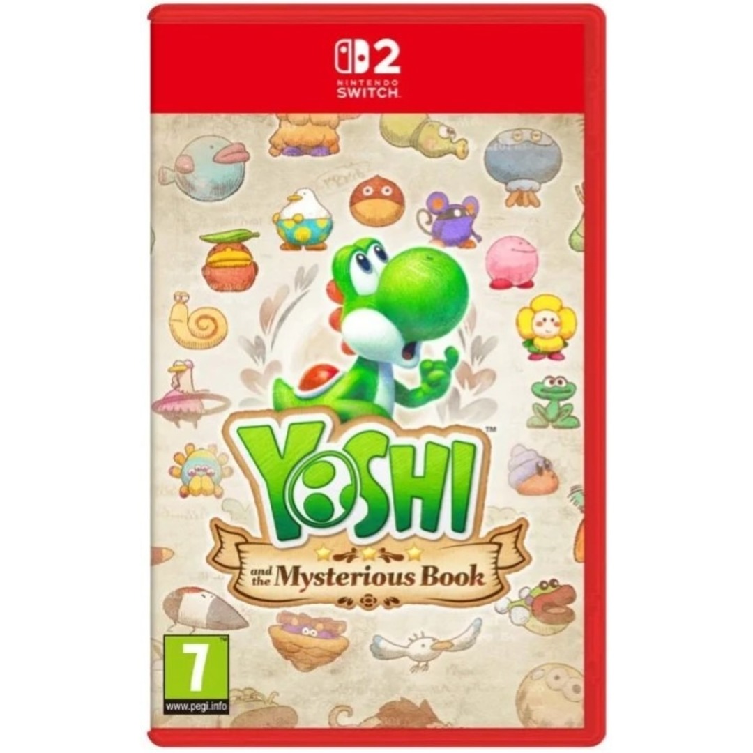 JGO NINTENDO SWITCH 2 YOSHI THE MYSTERIOUS BOOK