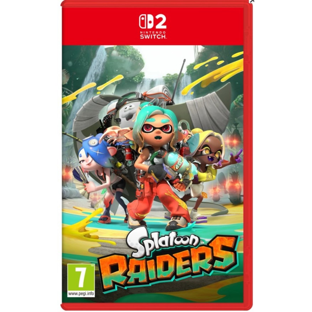 JGO NINTENDO SWITCH 2 SPLATOON RAIDERS