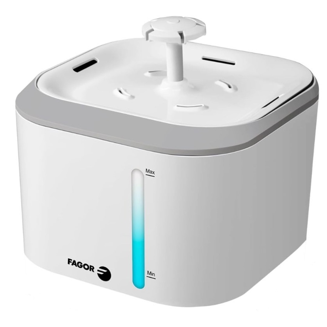 BEBEDERO FAGOR FONTANA PET 2,5L MASCOTAS USB