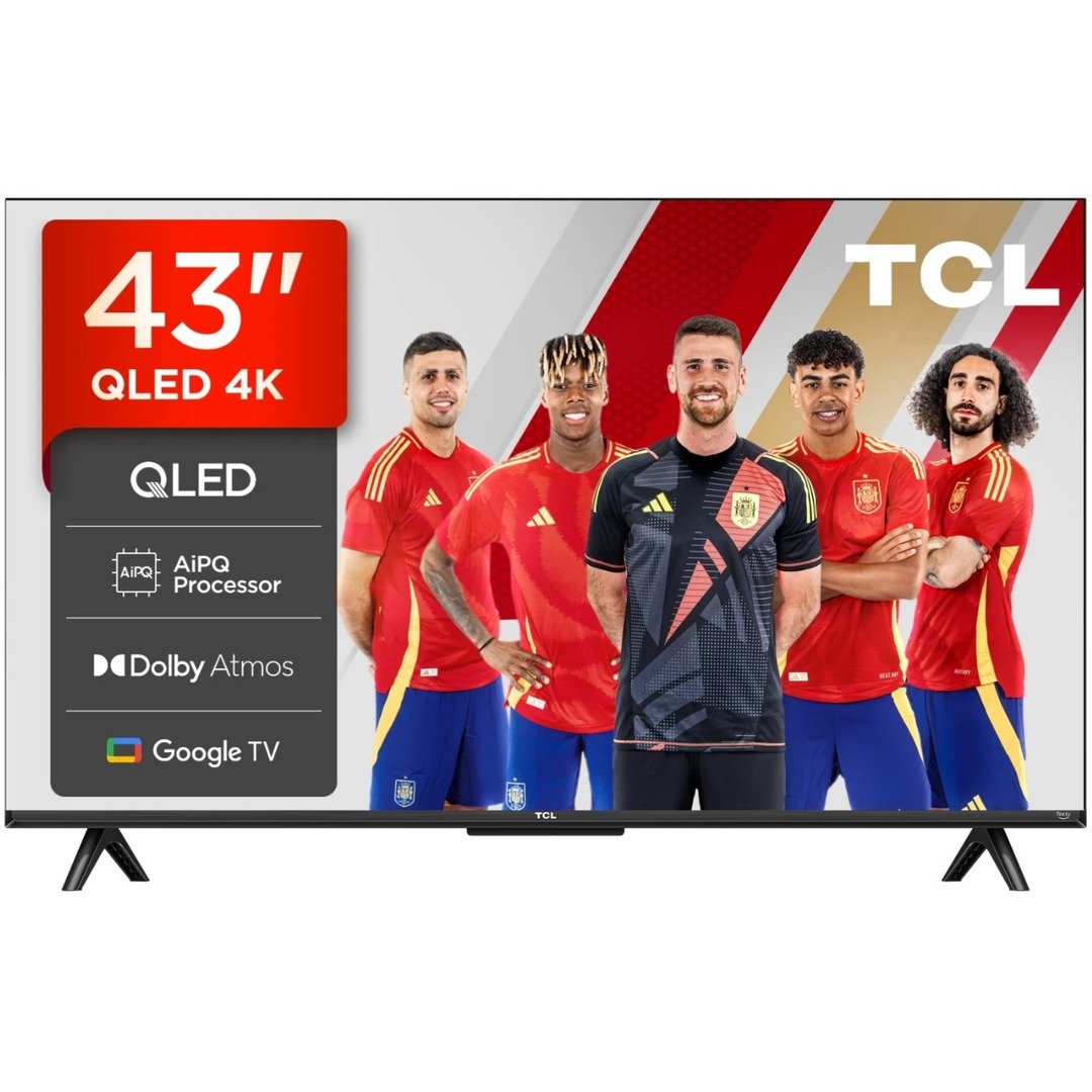 TV TCL 43 43T69C UHD QLED GOOGLETV DOLBY ATMOS