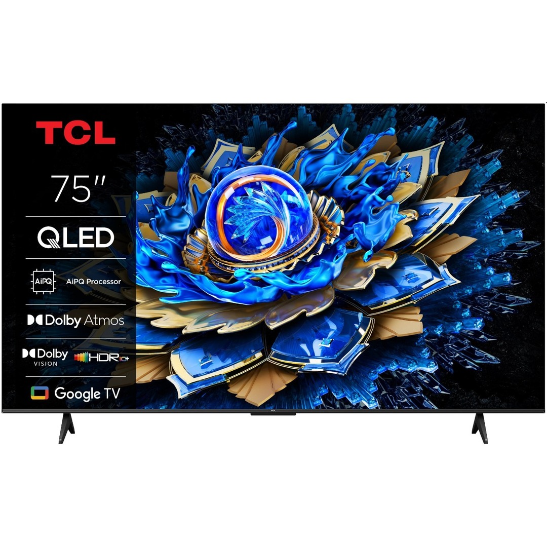 TV TCL 75 75T69C UHD QLED GOOGLETV DOLBY ATMOS
