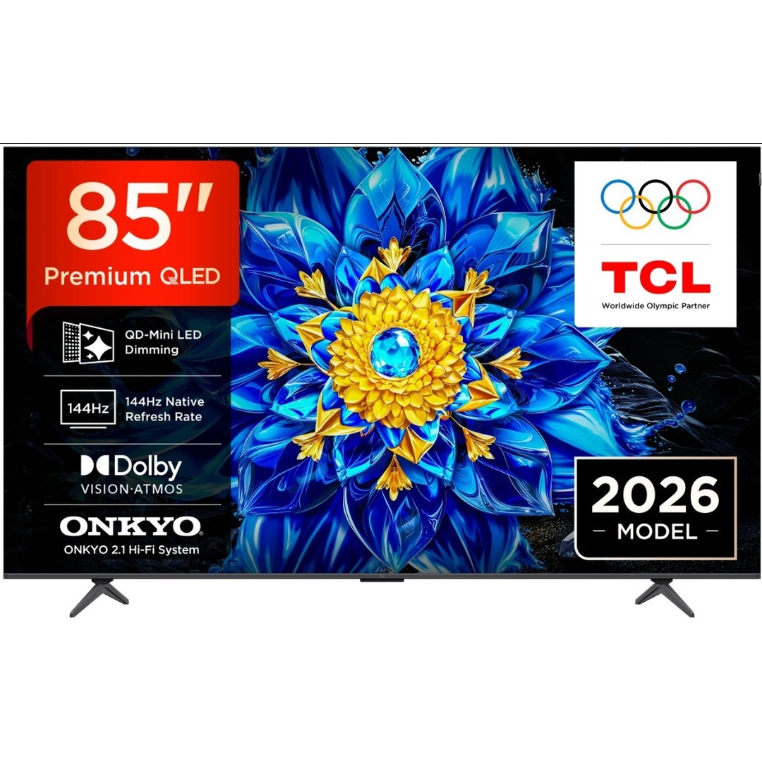 TV TCL 85 85P8L UHD MINILED GOOGLETV 144HZ