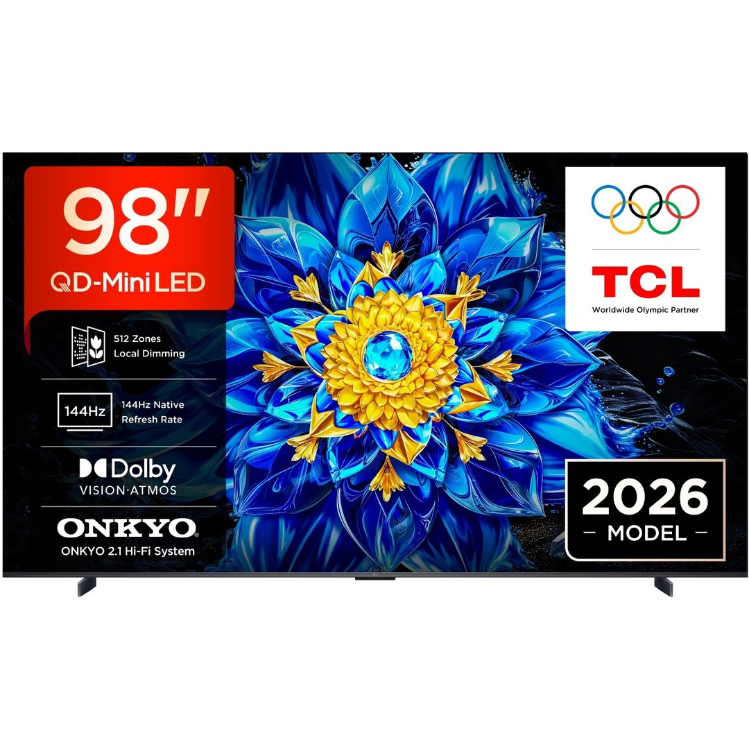 TV TCL 98 98P8L UHD MINILED GOOGLETV 144HZ