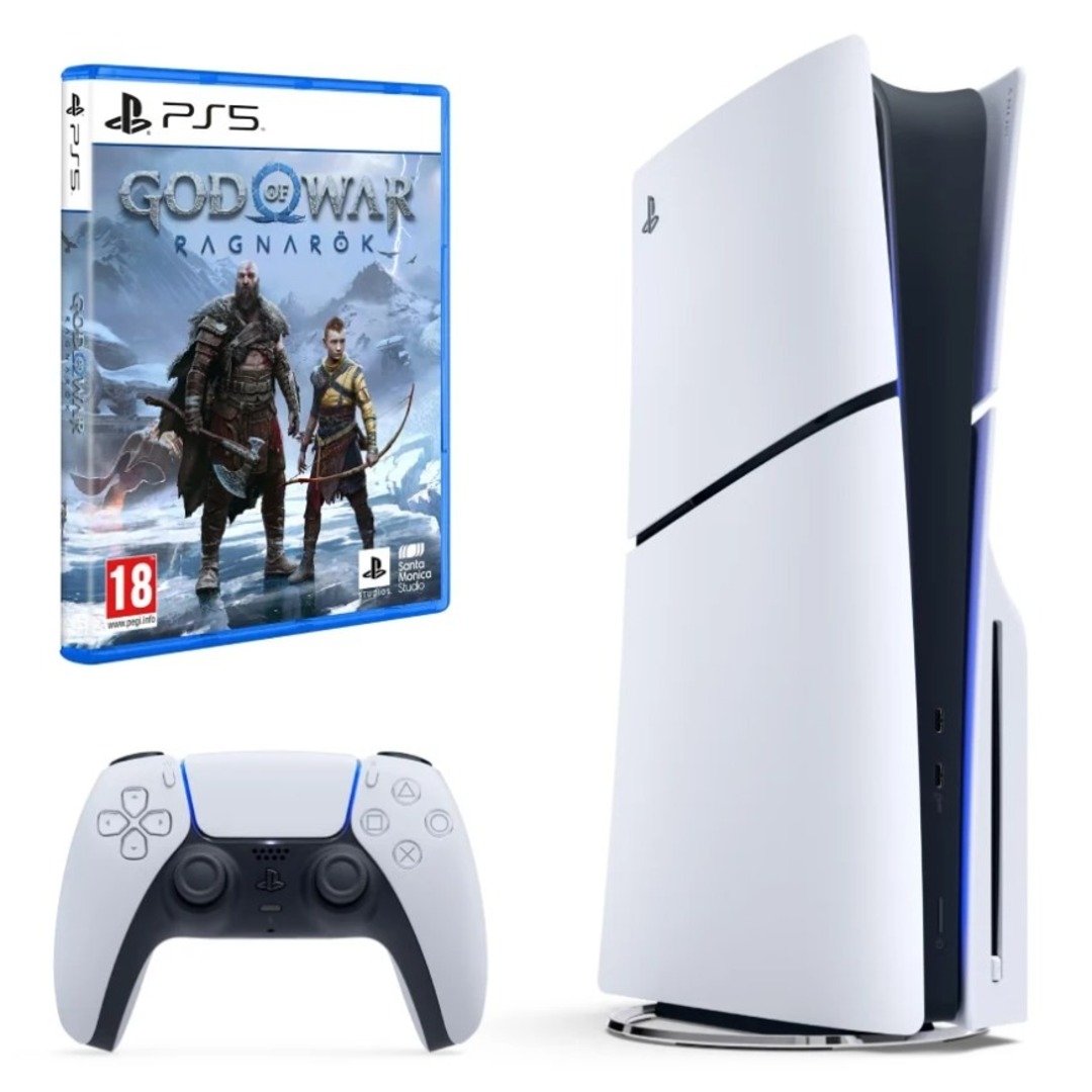 CONSOLA SONY PS5 STANDARD E + GOD OF WAR RAGNAROK