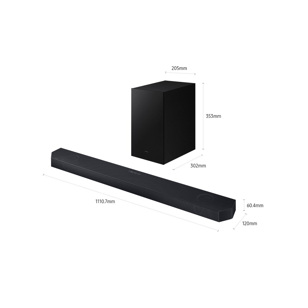 BARRASONIDO SAMSUNG HWQ600H 3.1.2 320W DATMOS WIFI