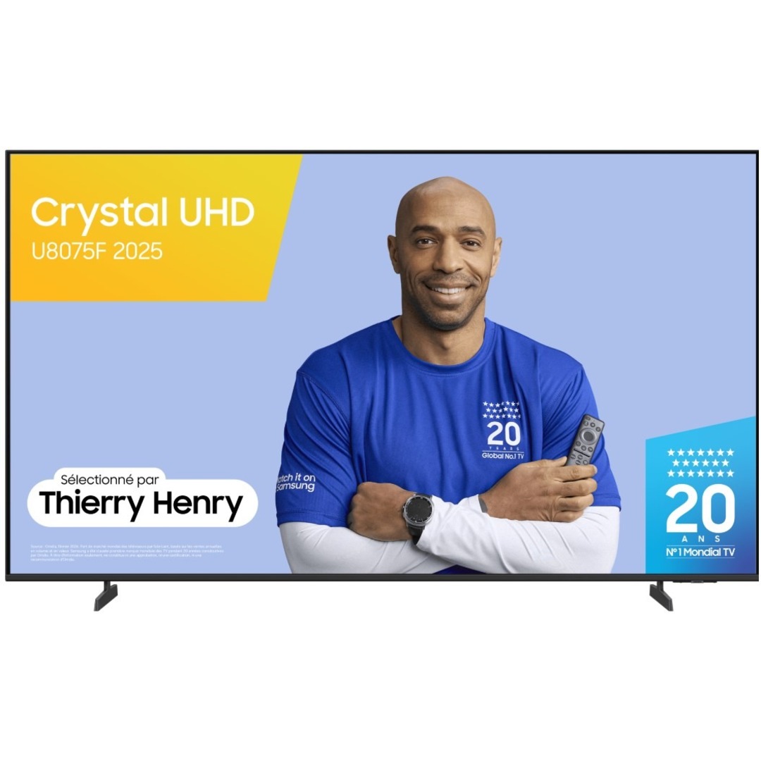 TV SAMSUNG 65 TU65U8075H CRYSTAL UHD SMART TV BT