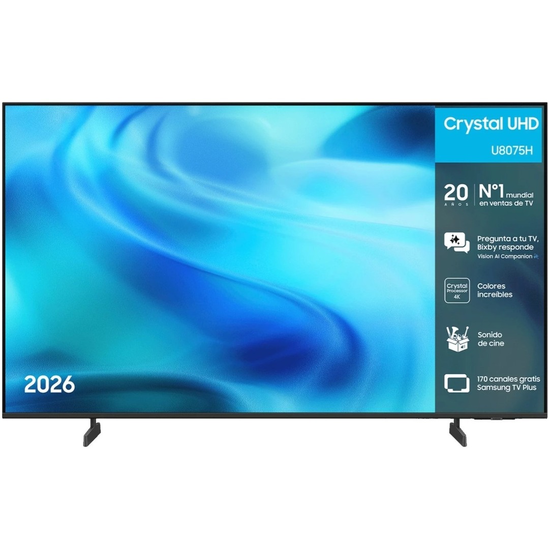 TV SAMSUNG 85 TU85U8075H CRYSTAL UHD SMART TV BT