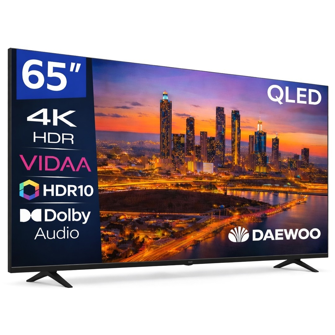 TV DAEWOO 65 65VB56QV UHD QLED SMART TV HDR10