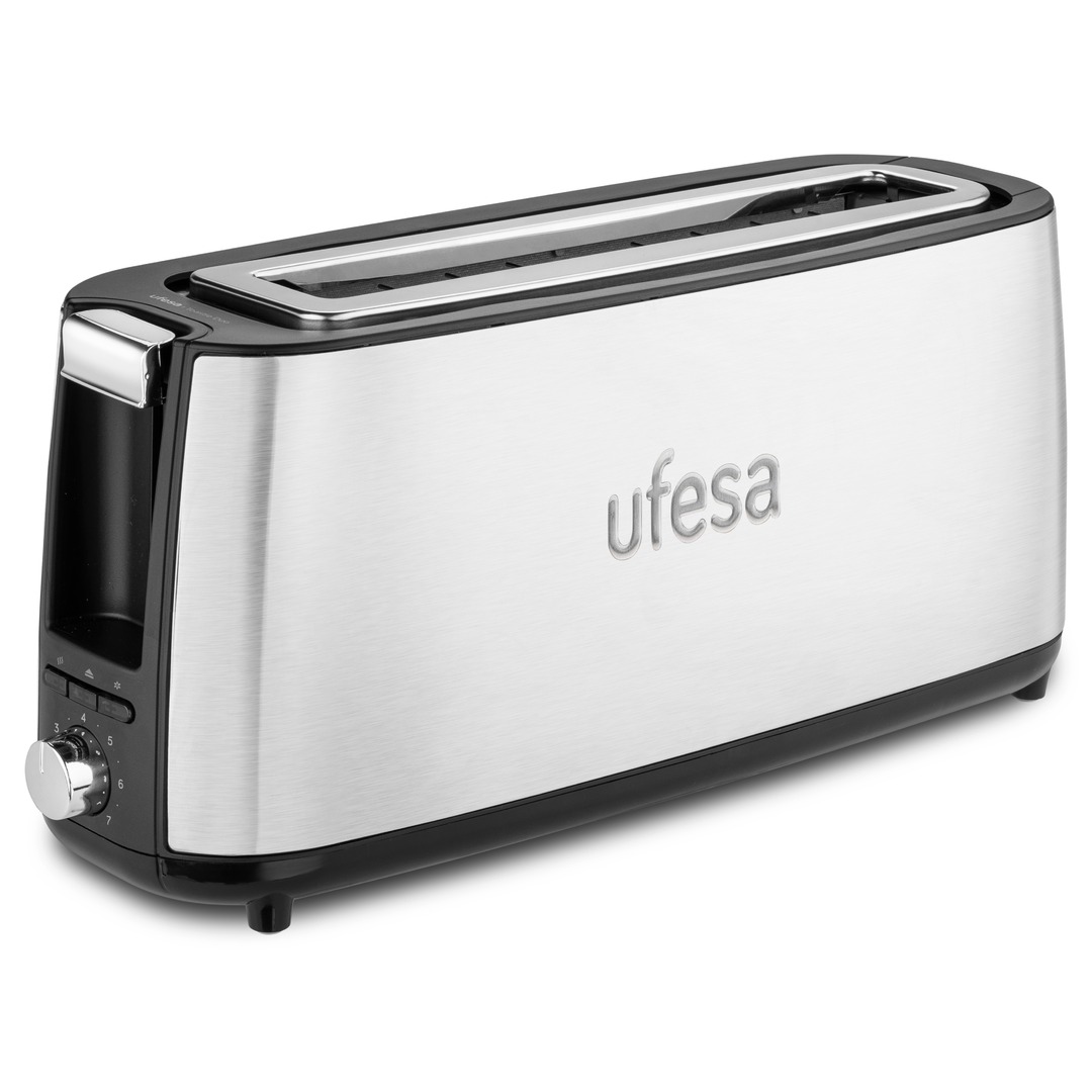TOST. UFESA TOASTIE PLUS 900W 1R LARGA INOX