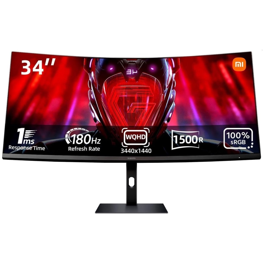 MONITOR XIAOMI 34 G34WQI CURVO GAMING 1MS 180HZ