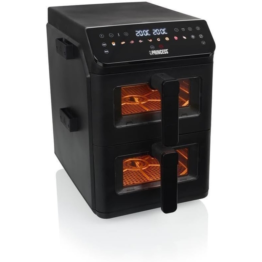 FREIDORA AIRE PRINCESS 182490 11,2L 2X5,6L 3000W VENTANA