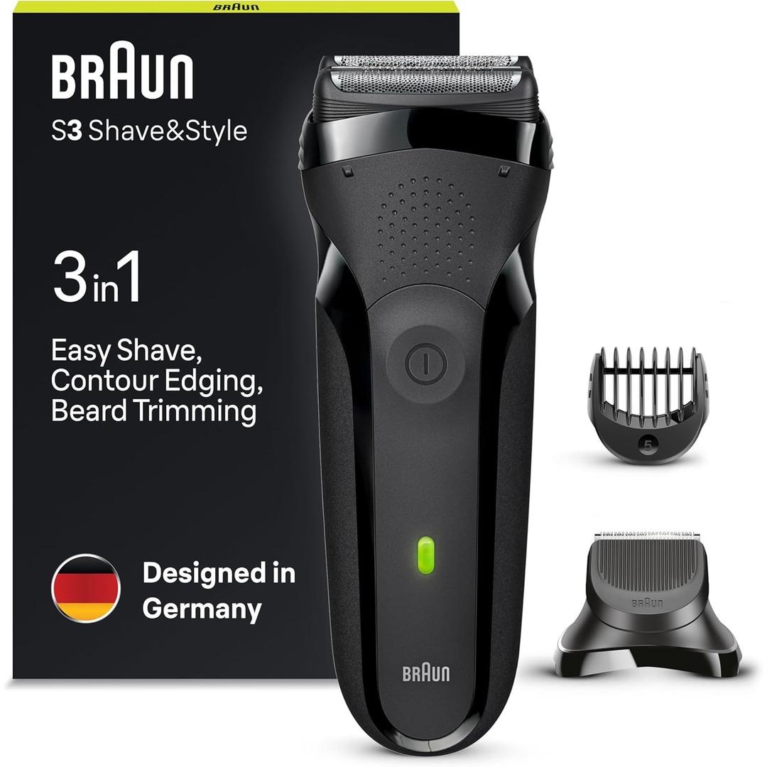 AFEITA. BRAUN 300BT SERIE3 30MIN CAB.LAVABLE