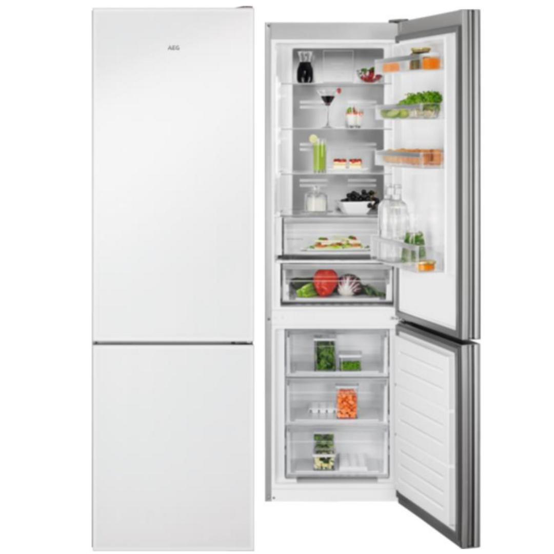 FRICOM. AEG RCB736E7ML 201x60 NF CRSITAL BLANCO
