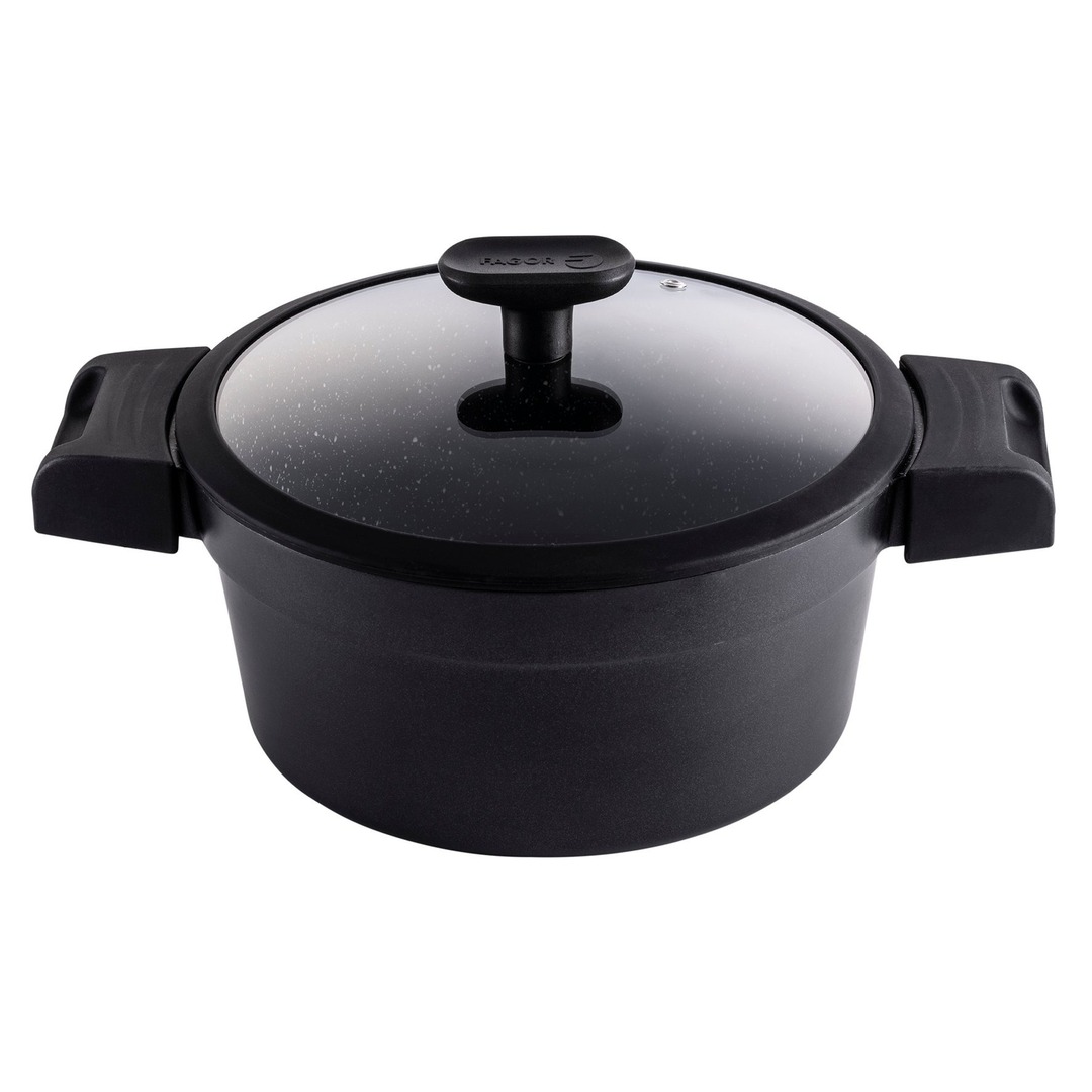 CACEROLA FAGOR ALUTERM 24CM ALTA C/TAPA