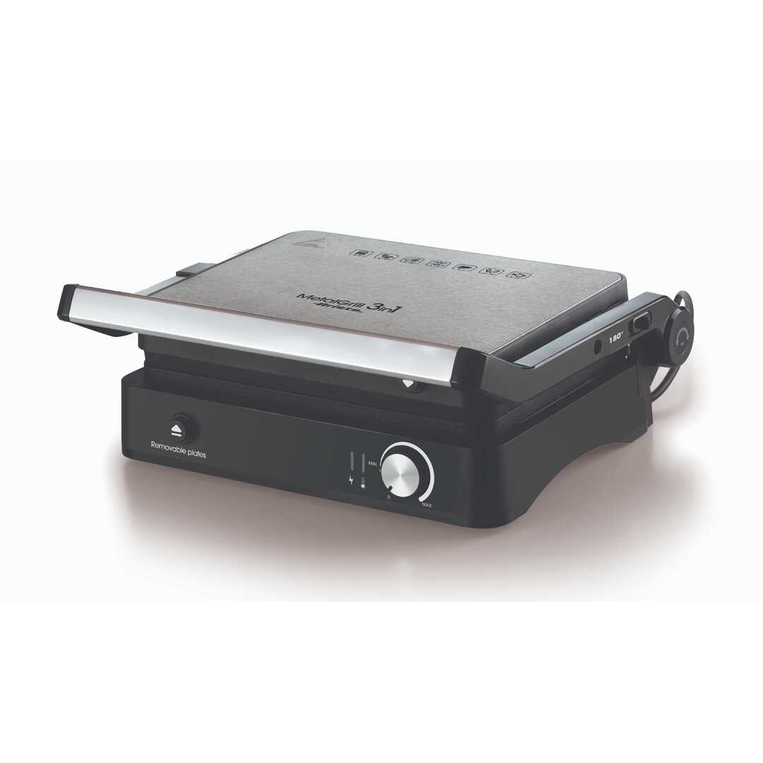 GRILL ARIETE 1934 2000W FLOTANTE TERM INOX 29X22