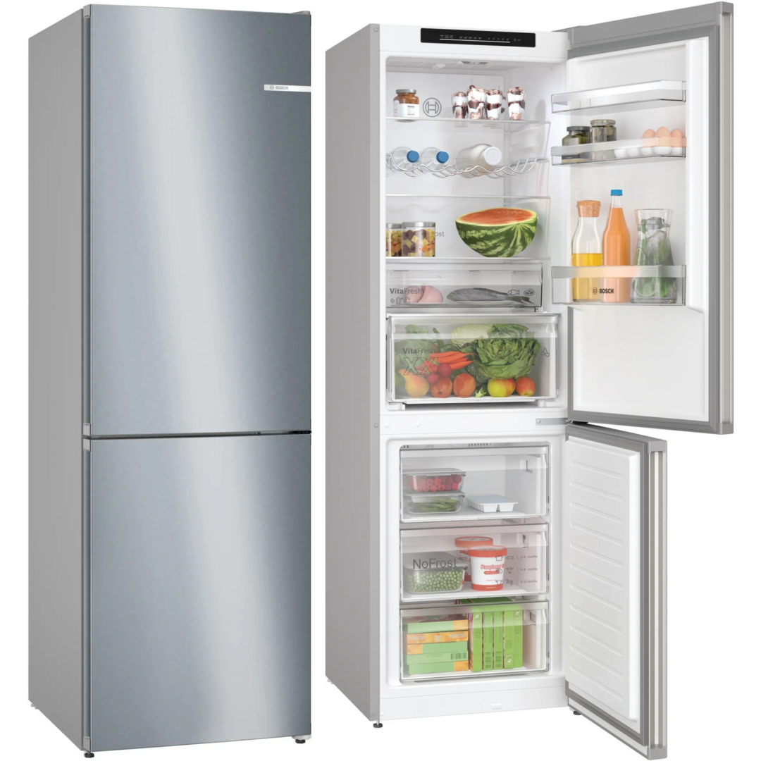 FRICOM. BOSCH KGN362ICF 186x60 NF INOX