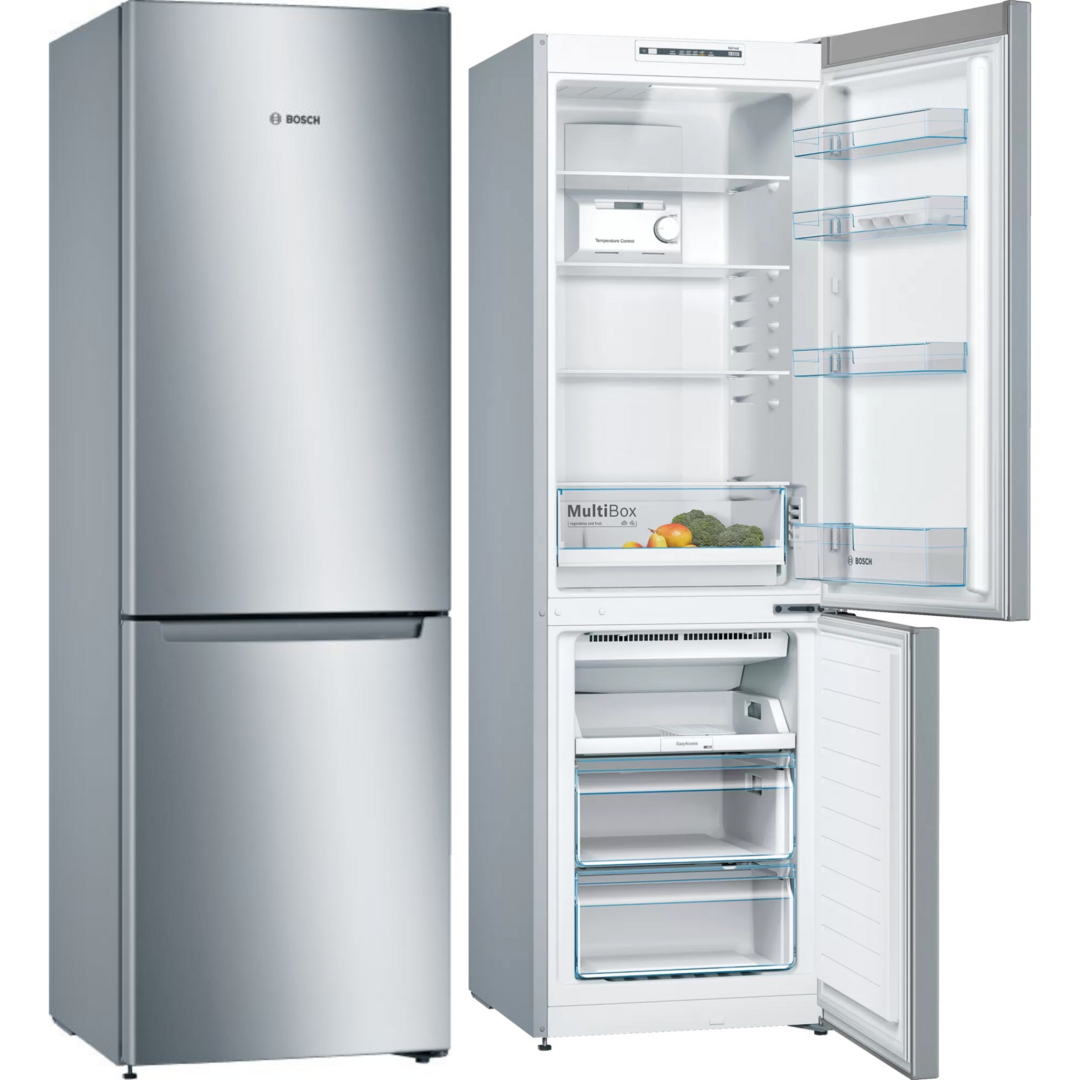 FRICOM. BOSCH KGN36NLEA 186x60 NF ACERO MATE