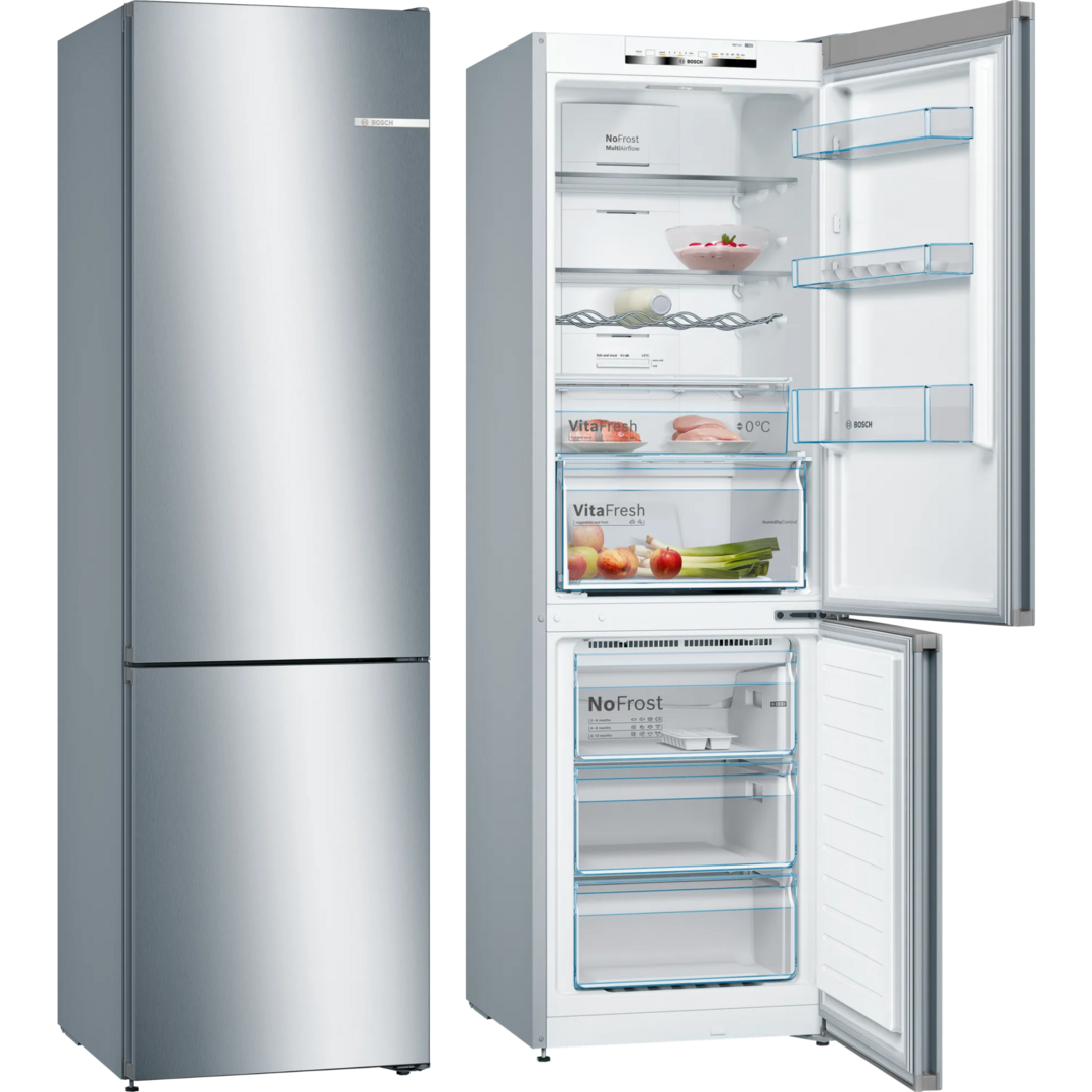 FRICOM. BOSCH KGN36VLDB 186x60 NF INOX