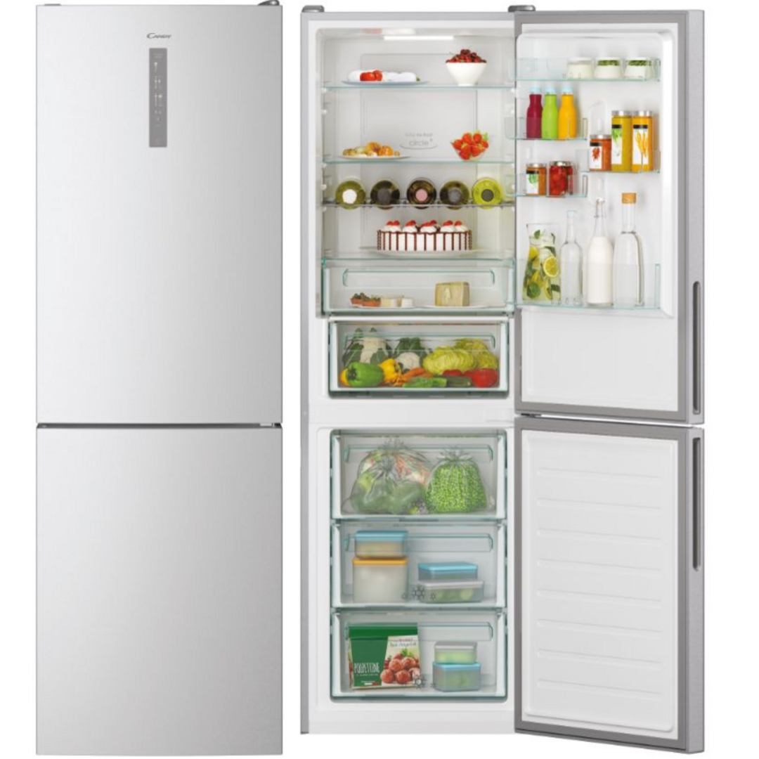 FRICOM. CANDY CCE7T618ES 185x60x66 NF WIFI SILVER