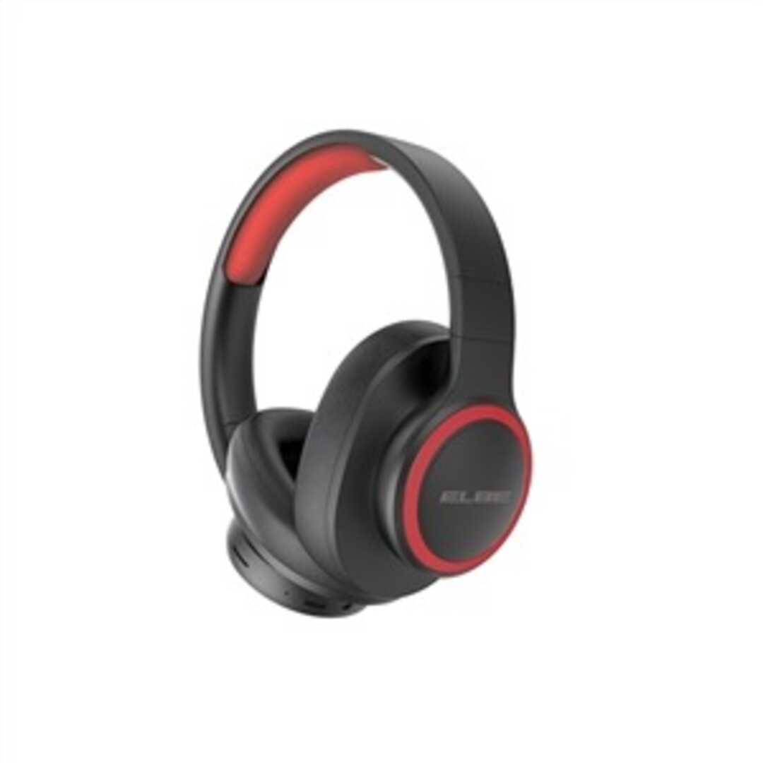 AURICULARES ELBE ABTB26NB DIADEMA MICRO FM NEG/ROJ