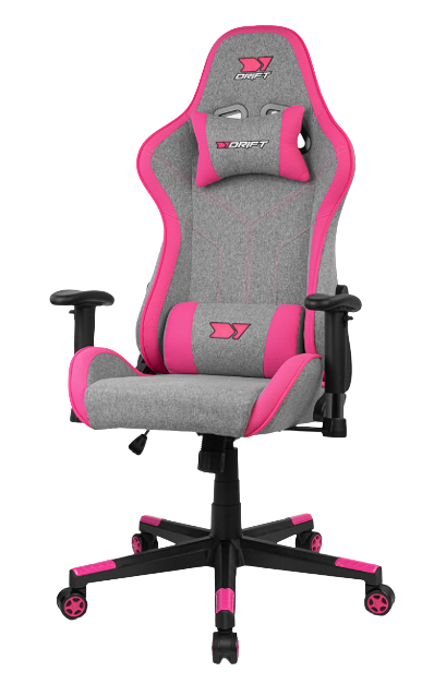 SILLA GAMING DRIFT DR90 PRO GRIS ROSA