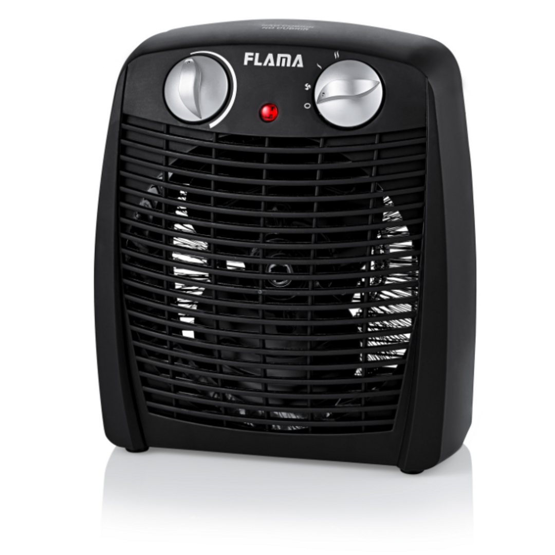 CALEFACT. FLAMA 2308FL 2000W VERTICAL NEGRO
