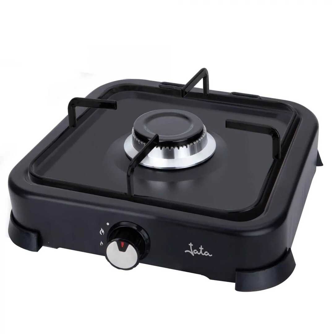HORNILLO JATA JECG2721 1F GAS NEGRO C/TAPA