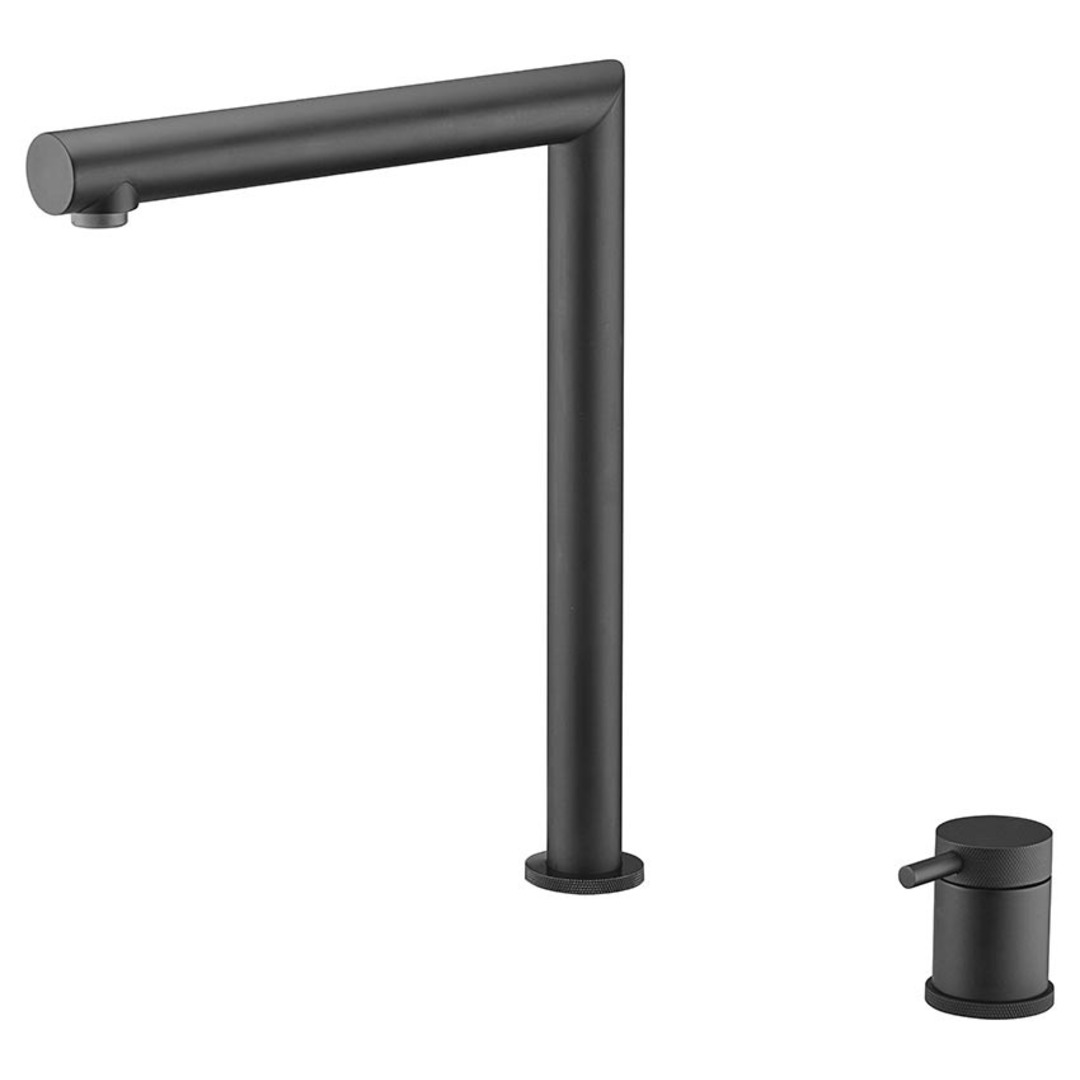GRIFO COCINA IMEX GCE018NG ESCAM ITACA NEGRO MATE