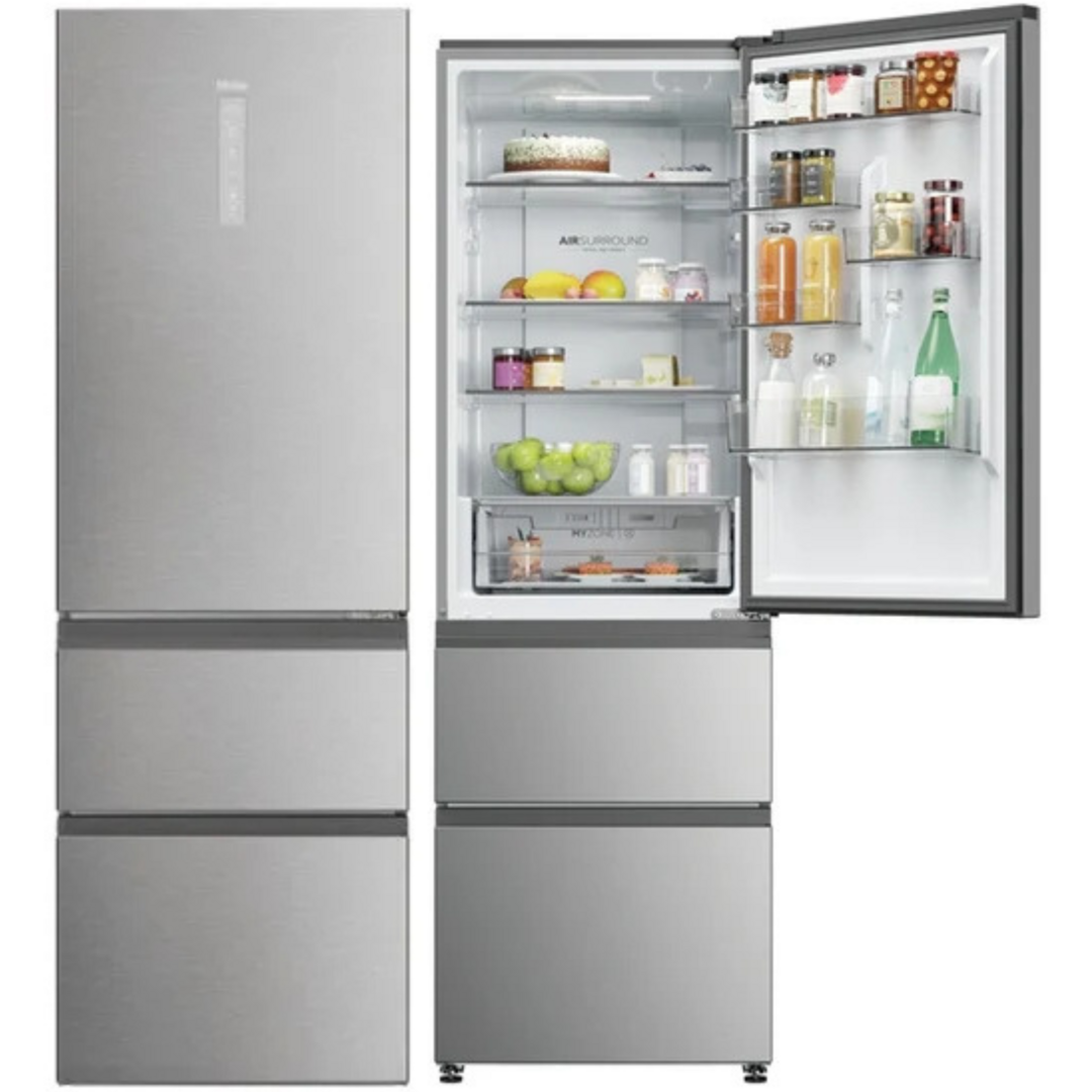 FRICOM. HAIER HTW3618ENMG 185x60 NF 3D 3P DSP INOX