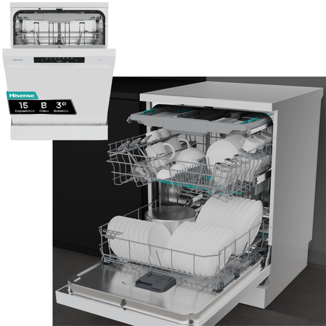 LVJ. HISENSE HS643B90W 6P 3ªB 44DB DSP BCO