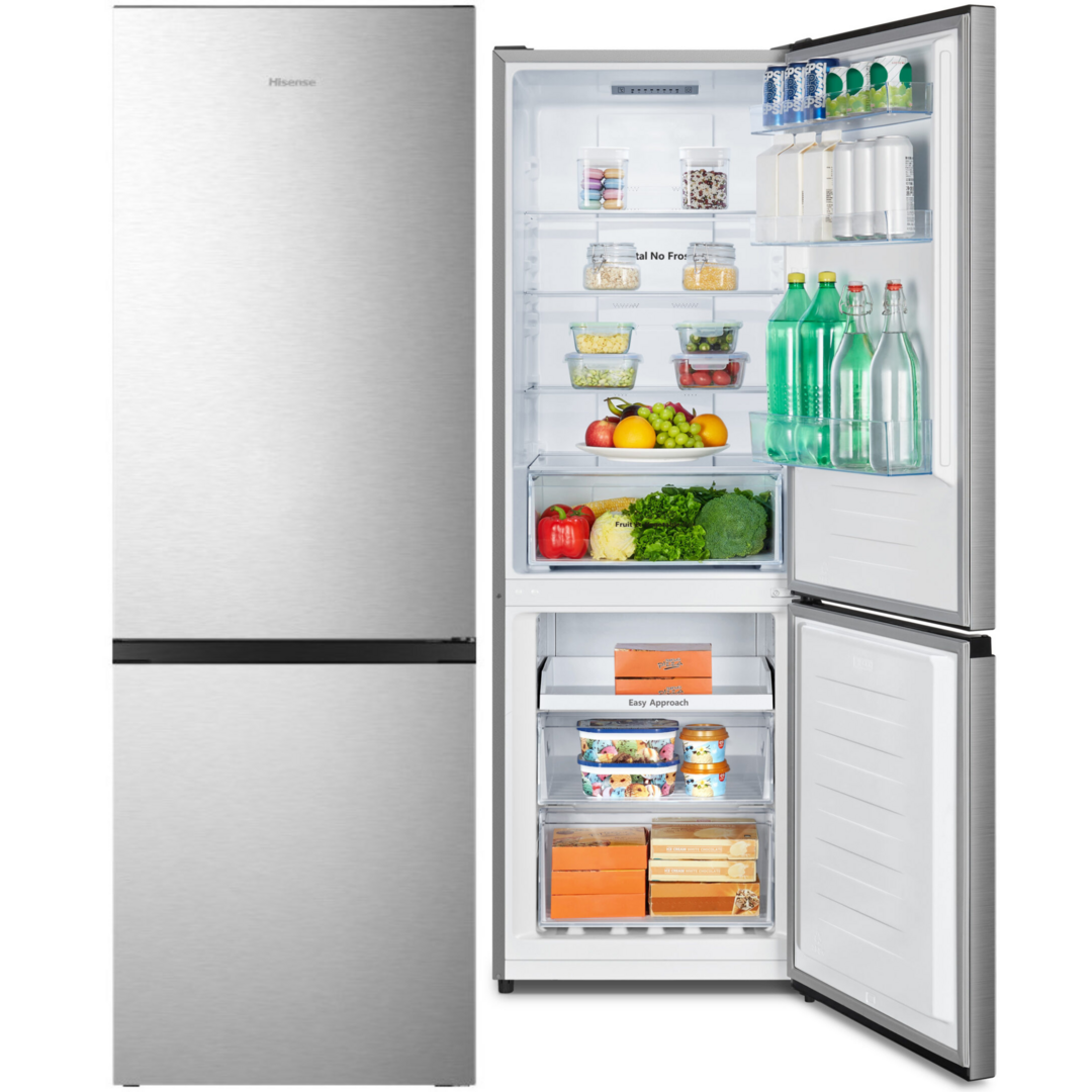 FRICOM. HISENSE RB372N4ACE 179x60x59 NF INOX