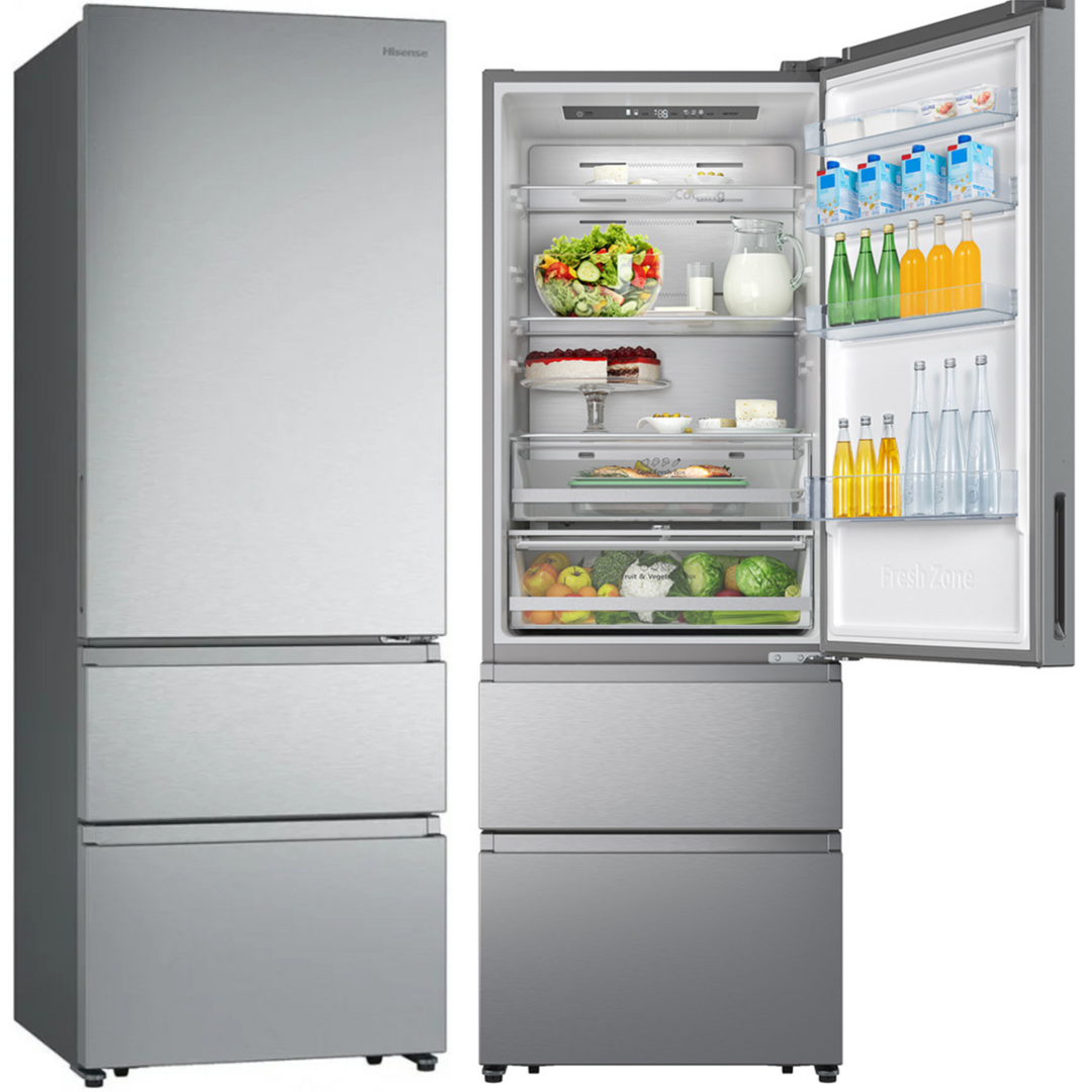 FRICOM. HISENSE RT641N4AIE 200x71x70 3P NF INOX