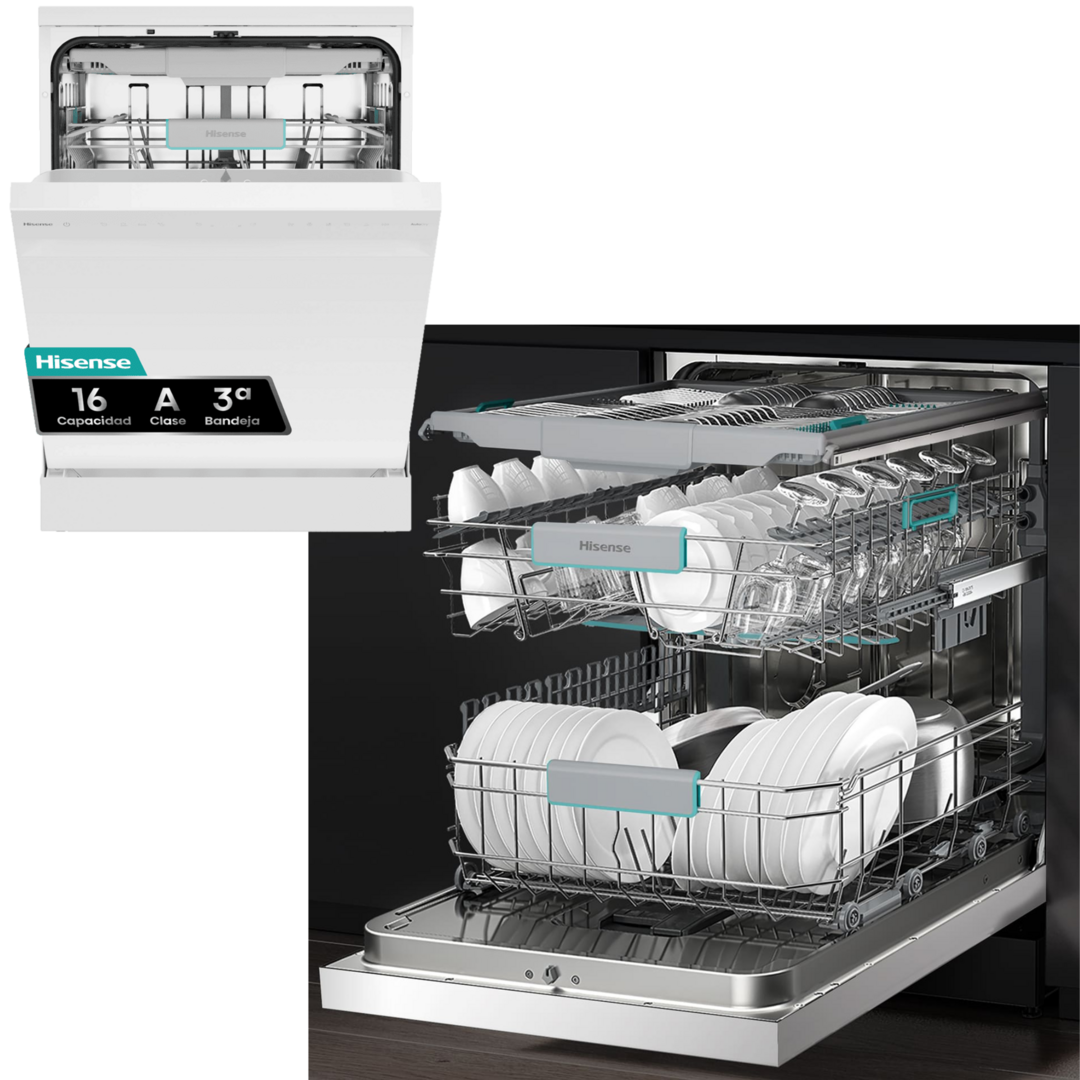 LVJ. HISENSE HS663A90WUK 7P 3ªB 44DB DSP BCO