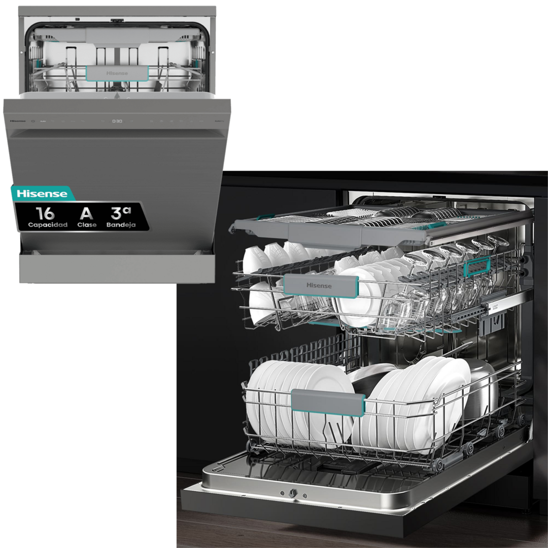 LVJ. HISENSE HS663A90XUK 7P 3ªB 44DB DSP INOX