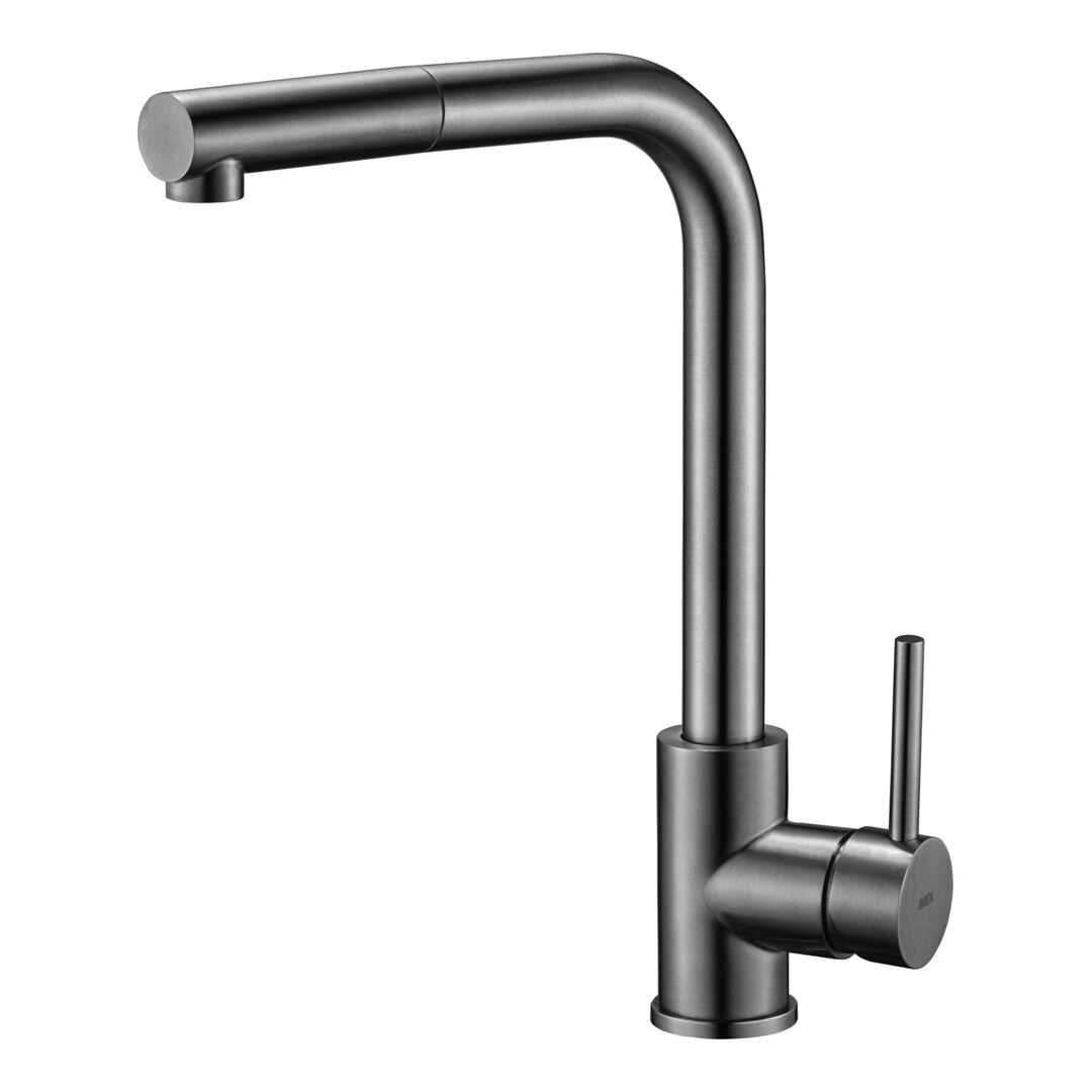 GRIFO COCINA IMEX GCE006BGM MALTA BLACK GUN METAL