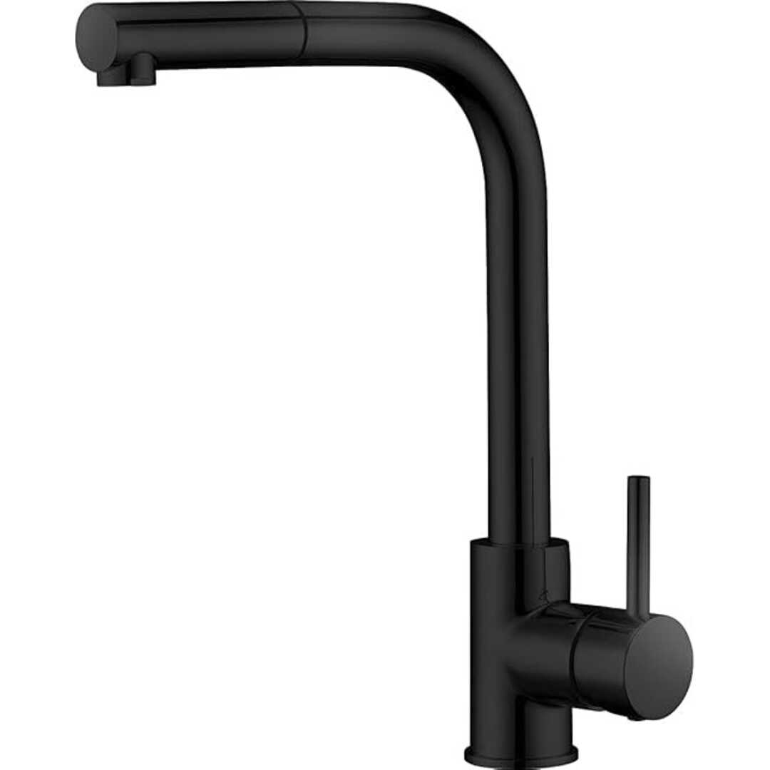 GRIFO COCINA IMEX GCE006NG MALTA NEGRO MATE