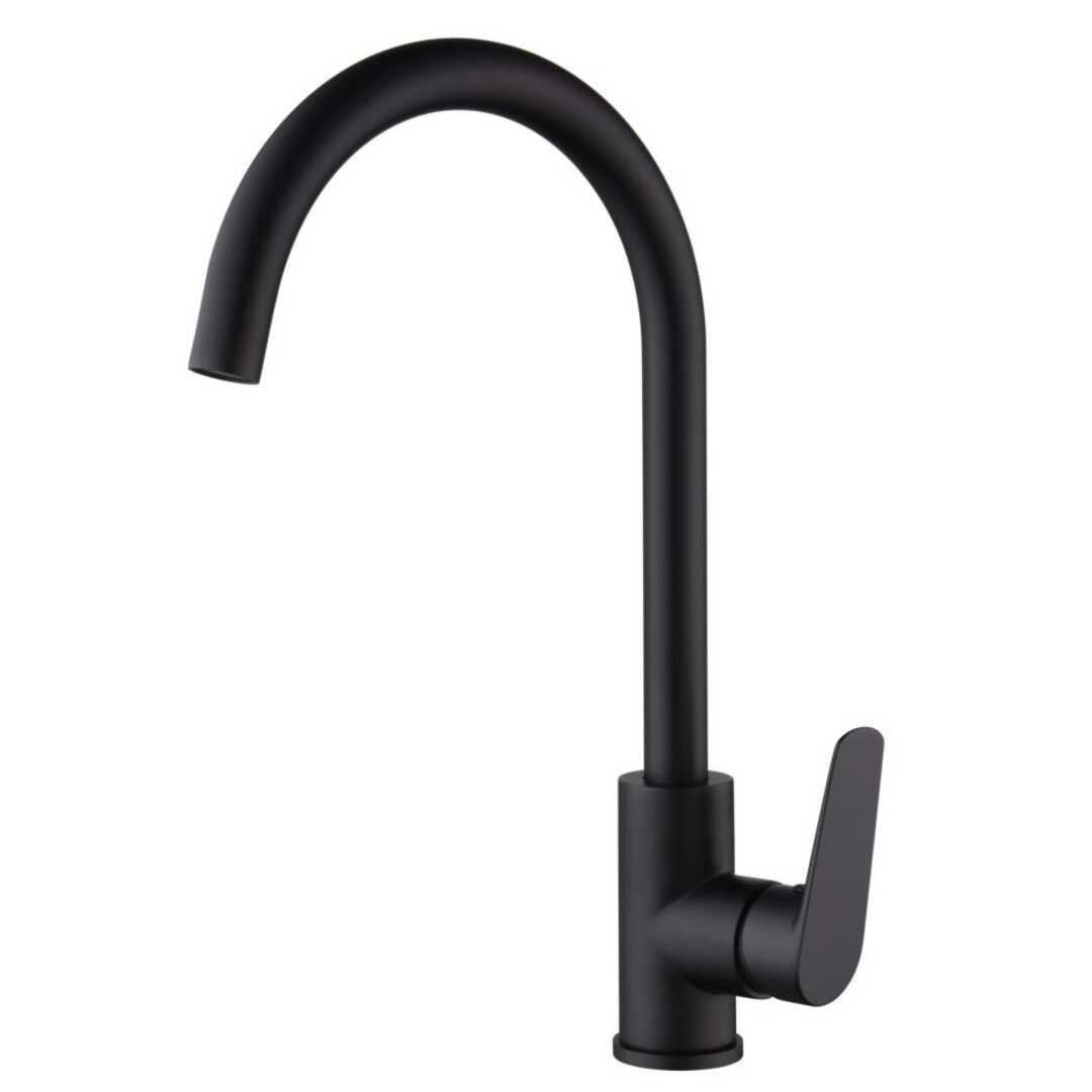 GRIFO COCINA IMEX GCZ044NG BELGICA NEGRO MATE