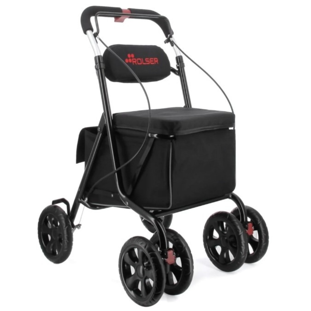 CARRO-COMPRA ROLSER KDI001 KDIR LN 4TOUR NEGRO