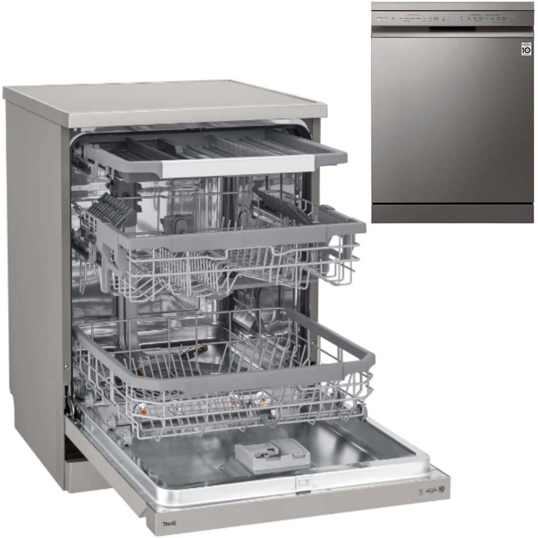 LVJ. LG DF365FPS INOX INV. 3ªBAND QUADW DSP