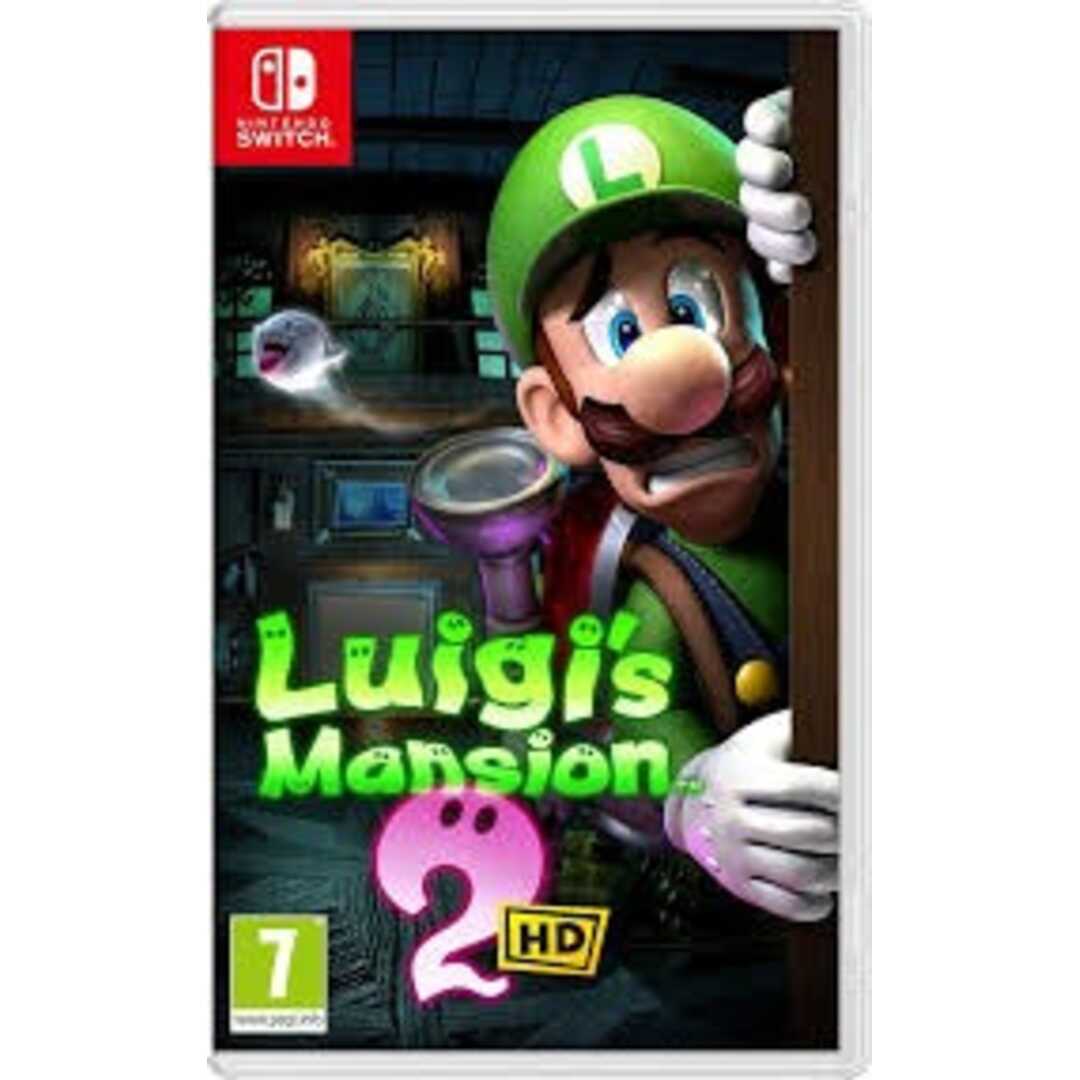 JGO. NINTENDO SWITCH LUIGIS MANSION 2 HD ESP