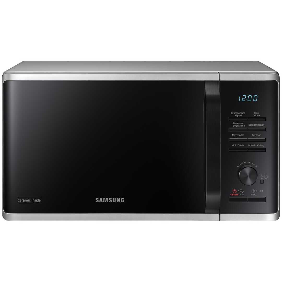 MICR. SAMSUNG MG23K3515AS 23L NEGRO/SILVER GRILL