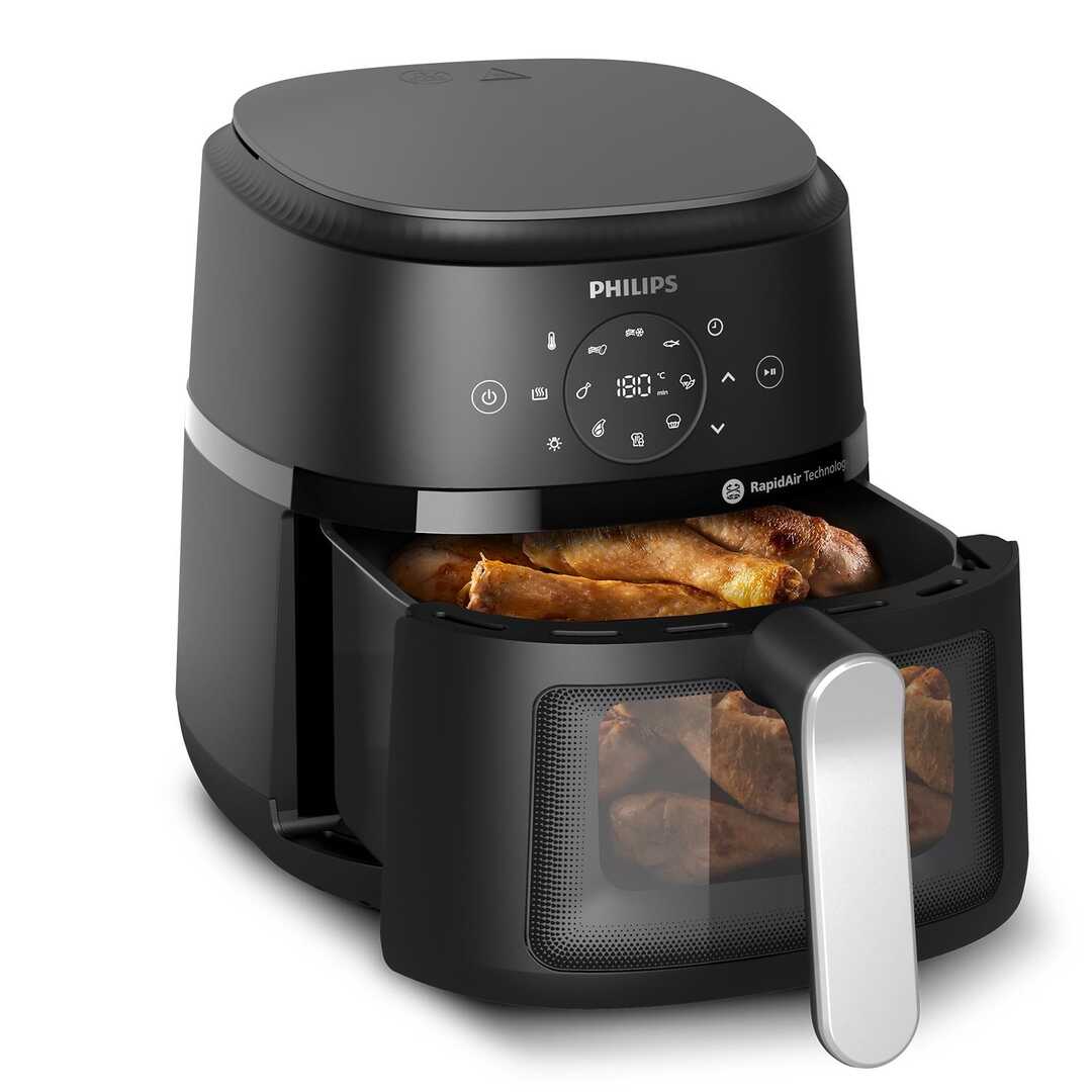 FREIDORA AIRE PHILIPS NA221/00 4,2L 1500W VENTANA
