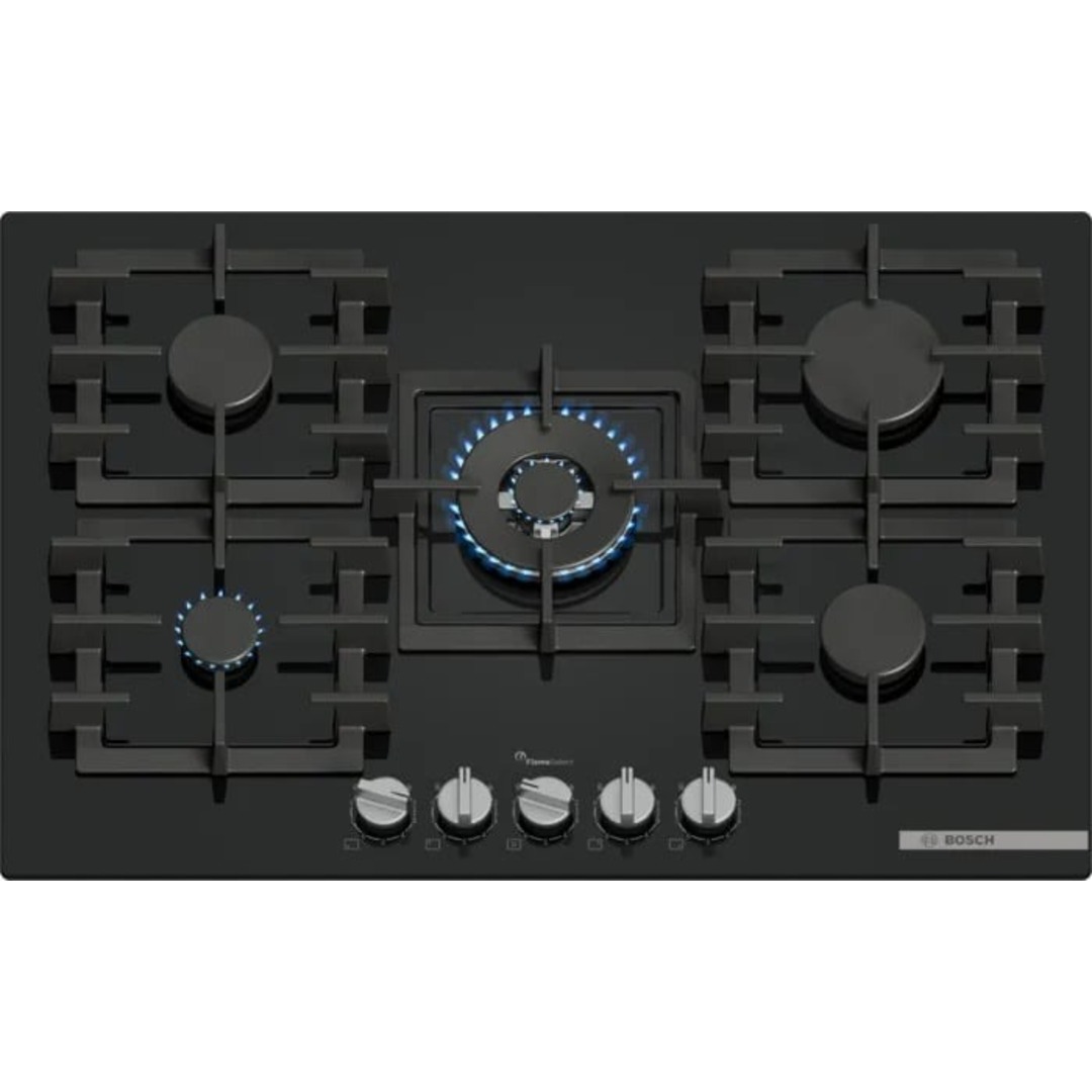 ENCIM. BOSCH PPQ7A6I40 75CM 5F GAS NAT NEGRO