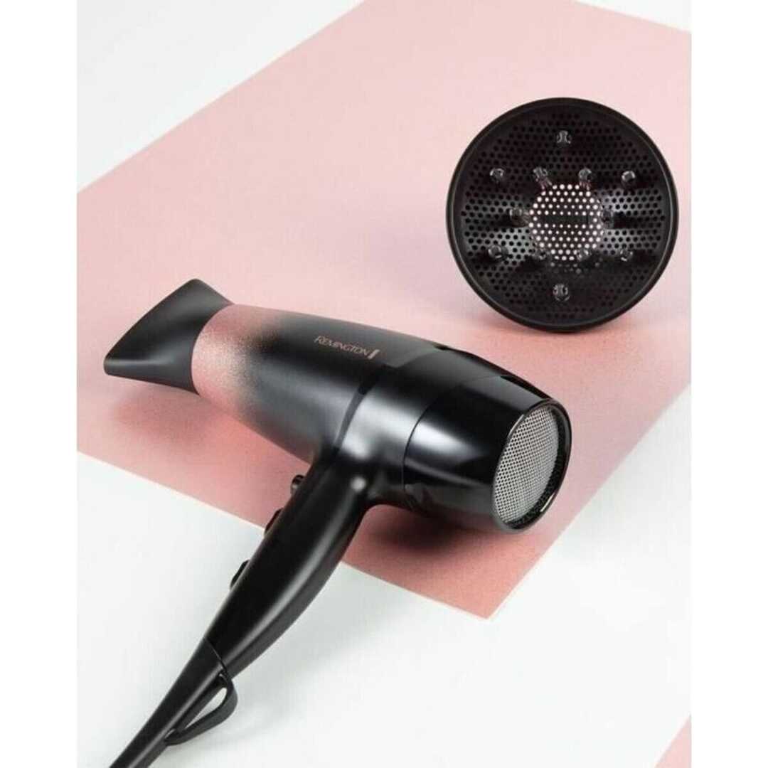 SECADOR REMINGTON D5305 ROSE SHIMMER IONICO 2200W 3T 2V DIFU