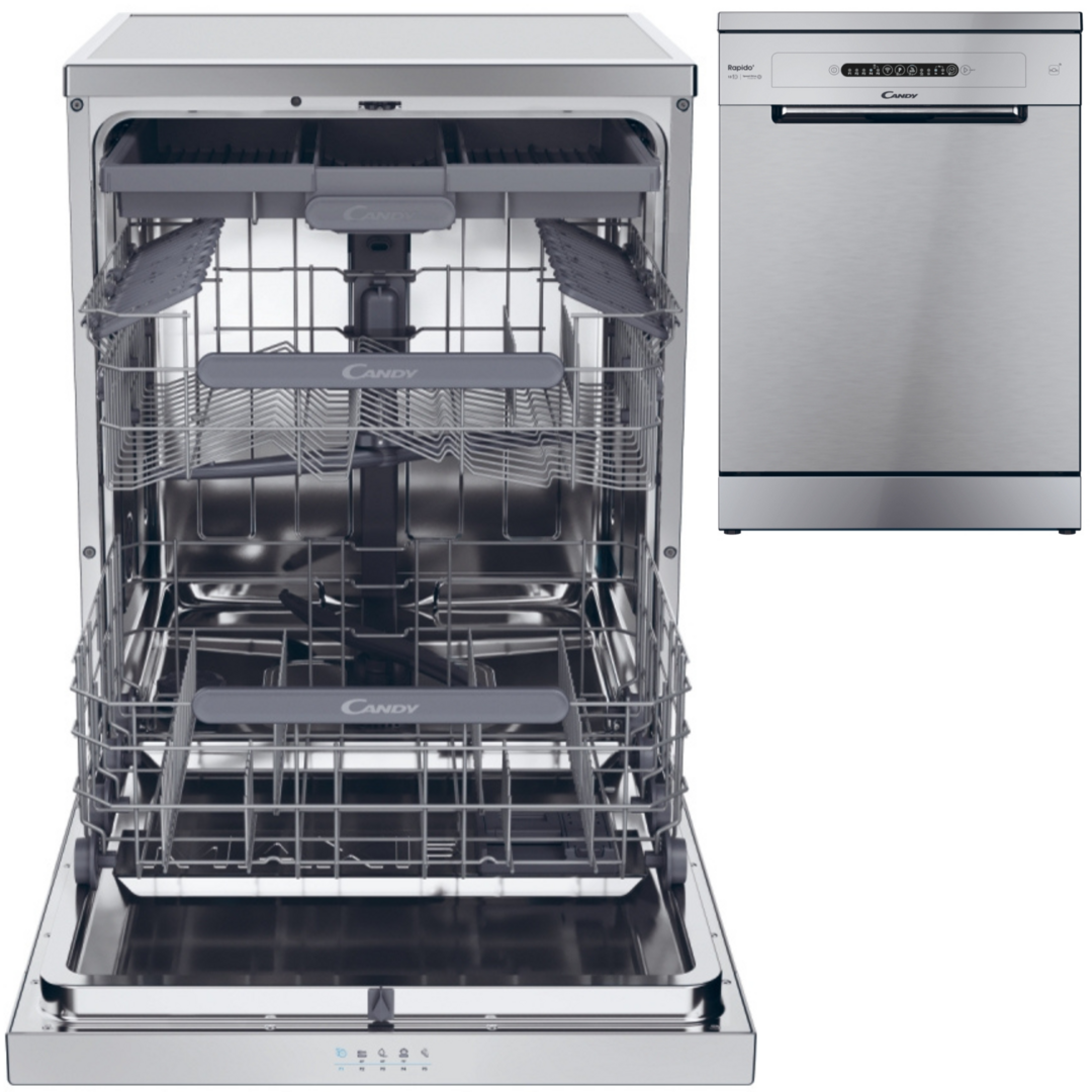 LVJ. CANDY CF3C7L1S 5P INOX 47DB WIFI