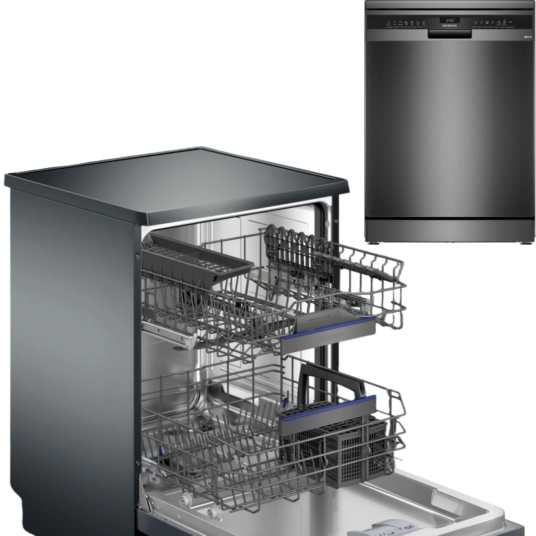 LVJ. SIEMENS SN23EC03ME 3ªB 6P 42dBA DSP INOX NEGR
